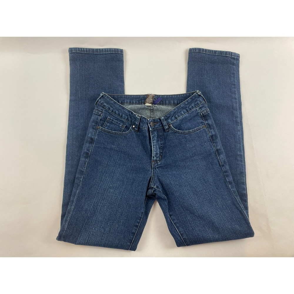 JAG Jeans Women's Size 26x33 Blue Denim Pants Skinny Low Rise Stretch Pockets